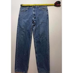 Harley-Davidson Men's Jeans 35x34 Blue Straight Leg Denim